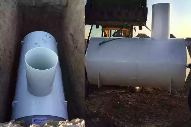 Дренажная горизонтальная ёмкость 16 м3