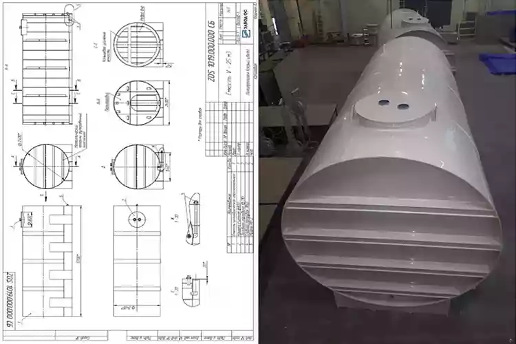 Ёмкость для хранения минеральных удобрений