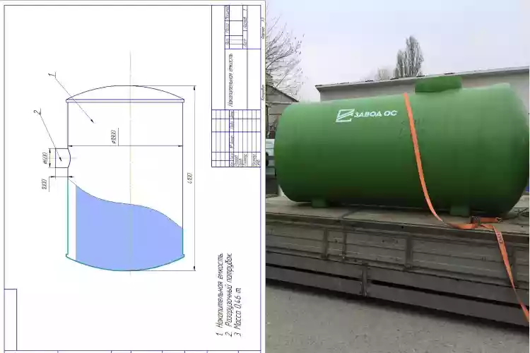 Производство пластиковых емкостей для воды на заказ